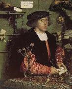 Qiao Zhiji portrait of businessman Serge Hans Holbein